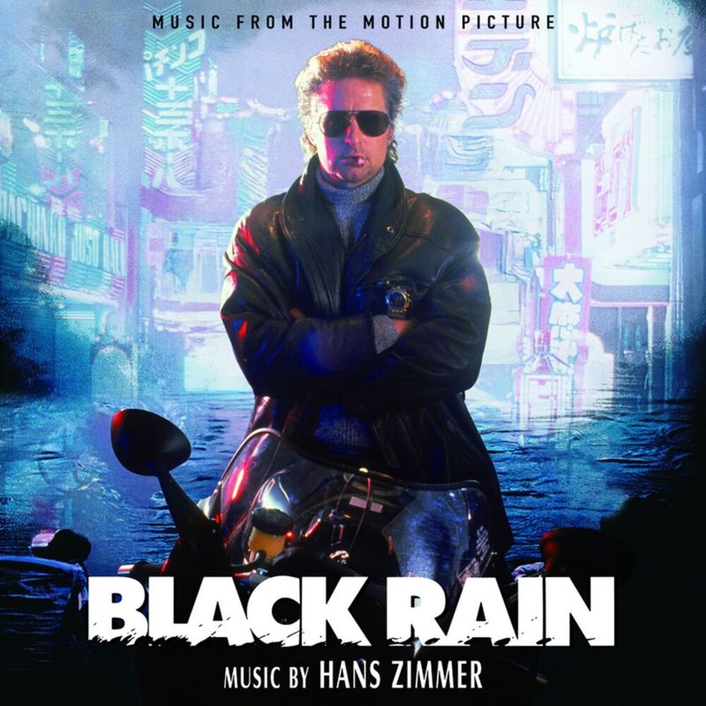 Hans Zimmer - Black Rain (Original Soundtrack) - Transparent Blue Neon Colored